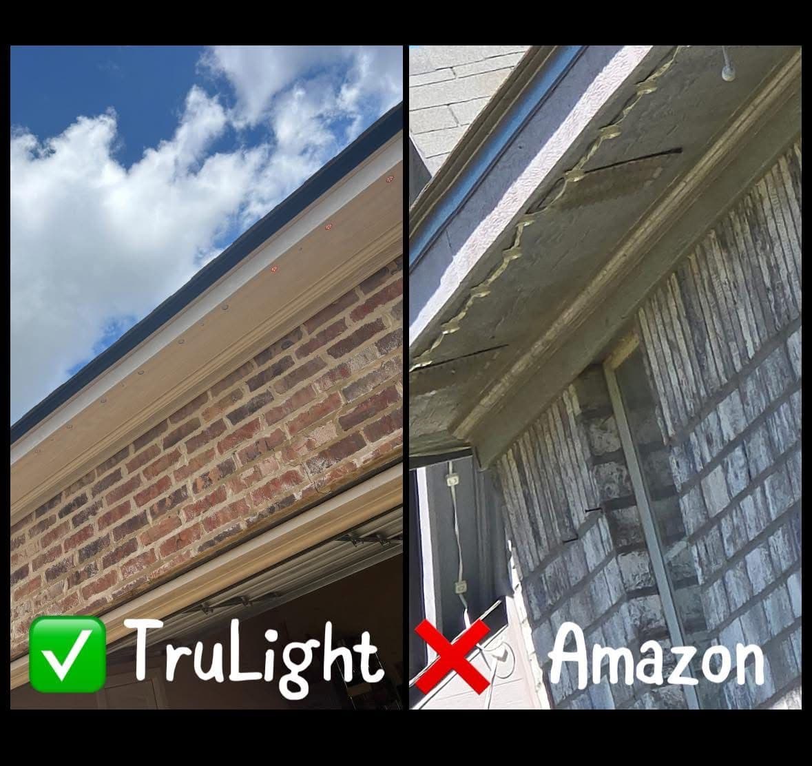 How do permanent outdoor lights compare to Amazon / DIY smart lights? image