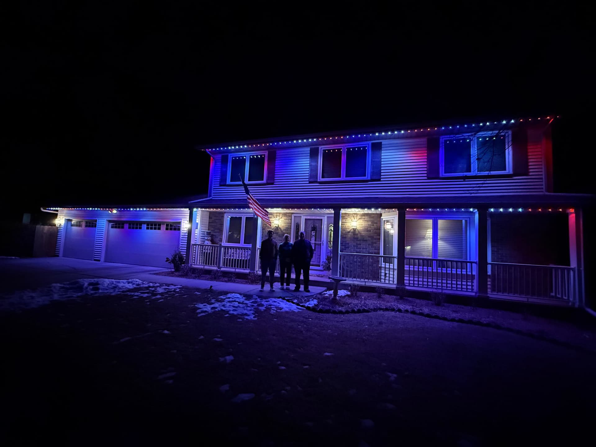 Gallery photos for Permanent Architectural Lighting Installed in Mendota Heights: Image #1
